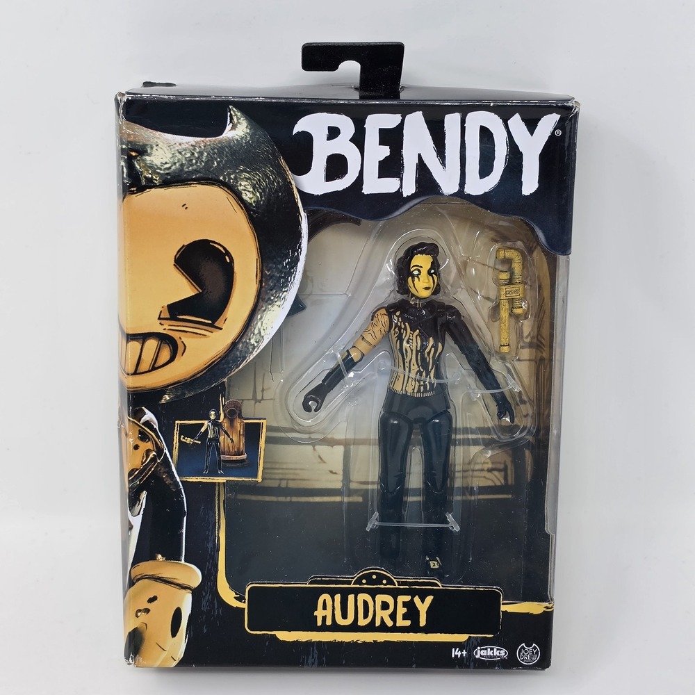 NIB Bendy & The Ink Machine ~ Audrey 5" Action Figure Toy 2024 Jakks Pacific